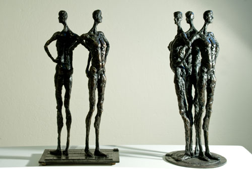 John Whisson: Bronze casting by Tim Thomson