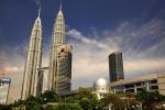 Petronas towers. Kuala Lumpur.