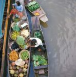 Floating market, Bangkok.