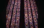 Stained glass window, San Chapelle