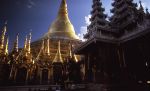 Shwedagon pagoda in Rangoon