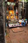 Inside the Sanctuary at Wat Phu