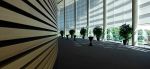 Architectural interior, Adelaide Convention Centre. 